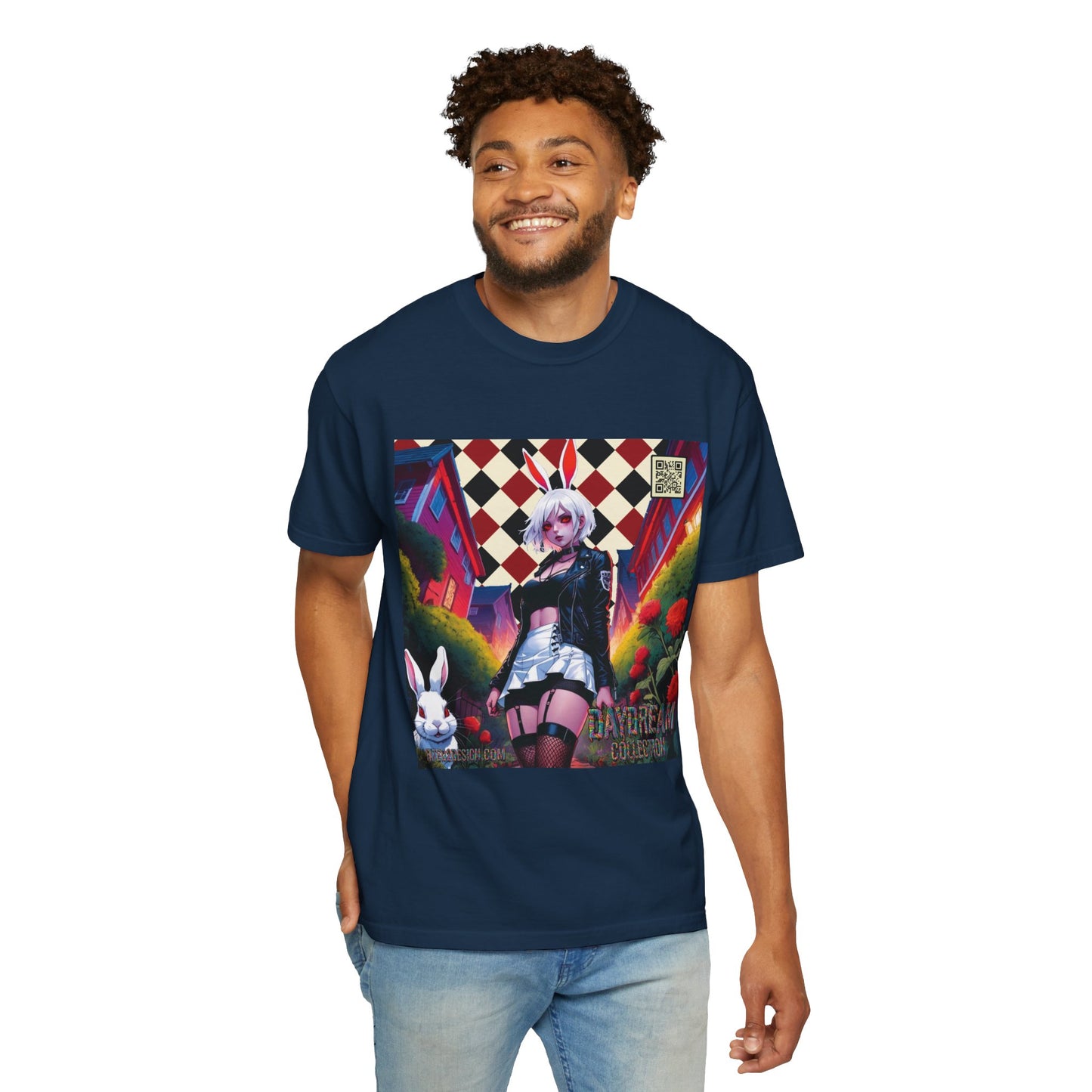 Black and Red V2 Checkered The Daydream Collection - Unisex T-shirt