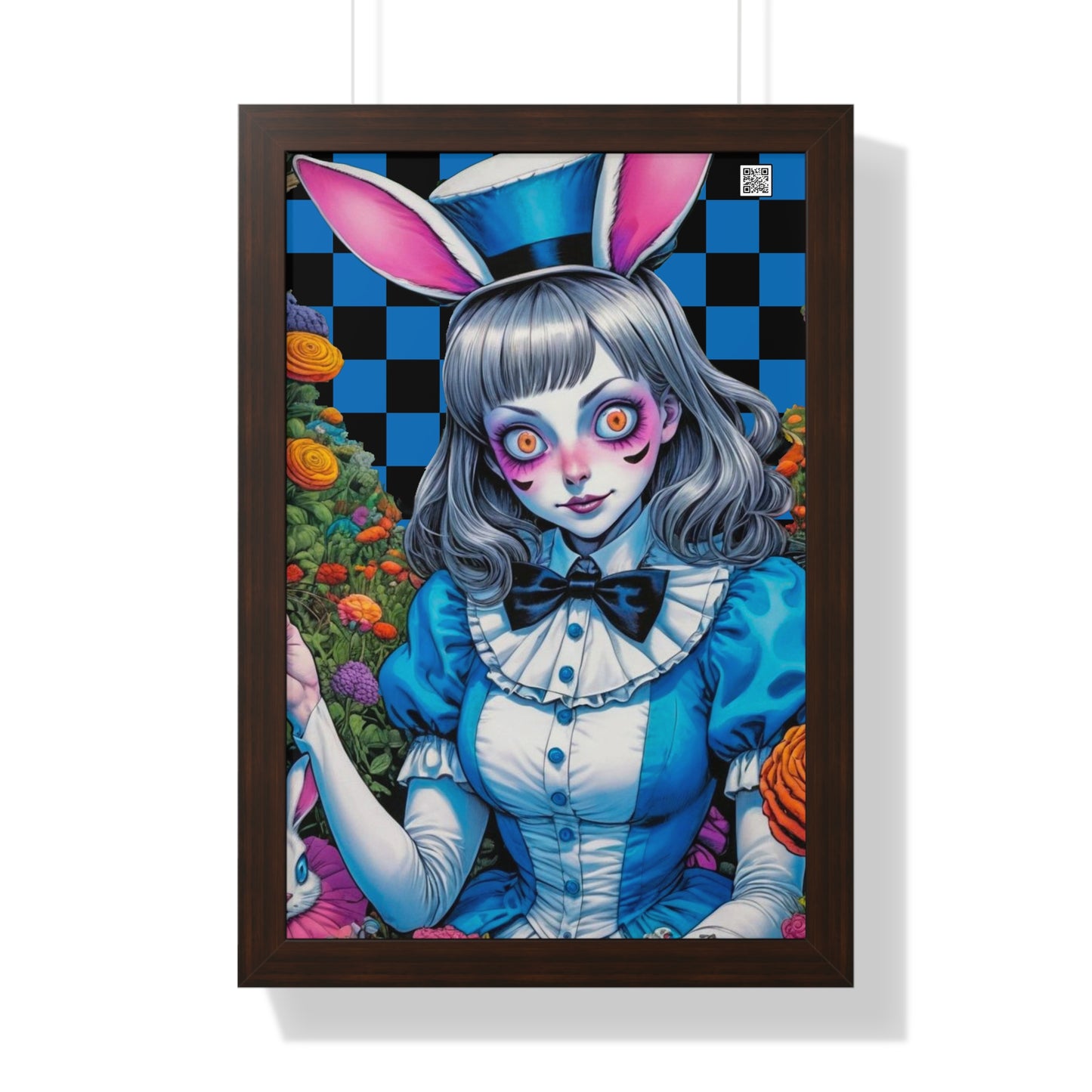 Alice Daydream V2 - Framed Vertical Poster