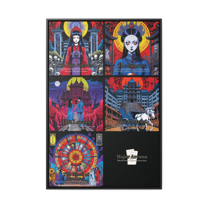 Major Arcana 2 of 4 - Framed Wall Art