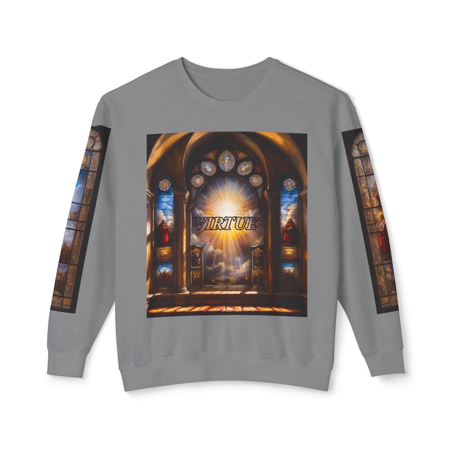 Virtue - Divine Tragedy - Unisex Lightweight Crewneck Sweatshirt