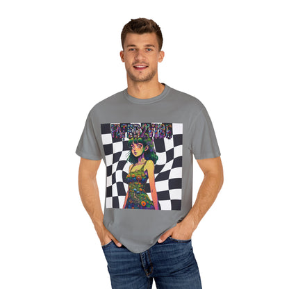 Fated2VIBE Checkered Print V2 - Unisex T-shirt