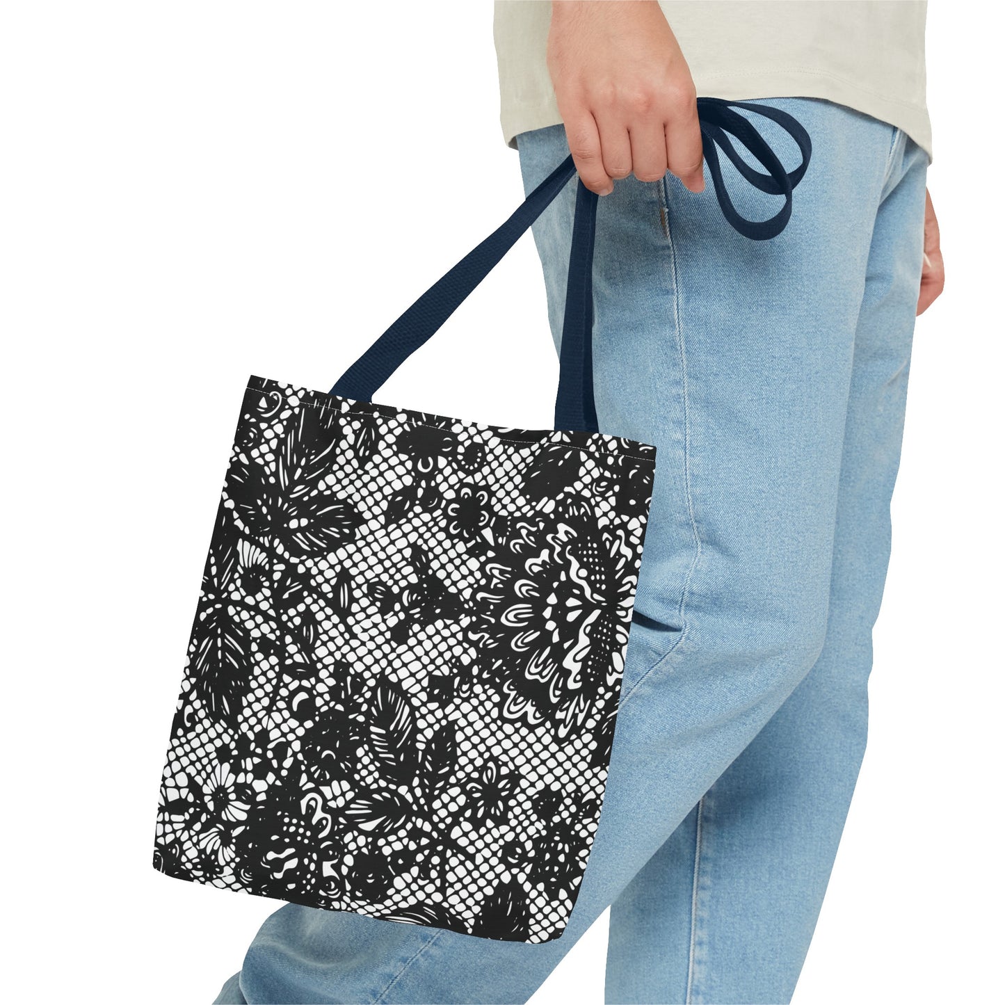 Just Flower Lace Tote Bag