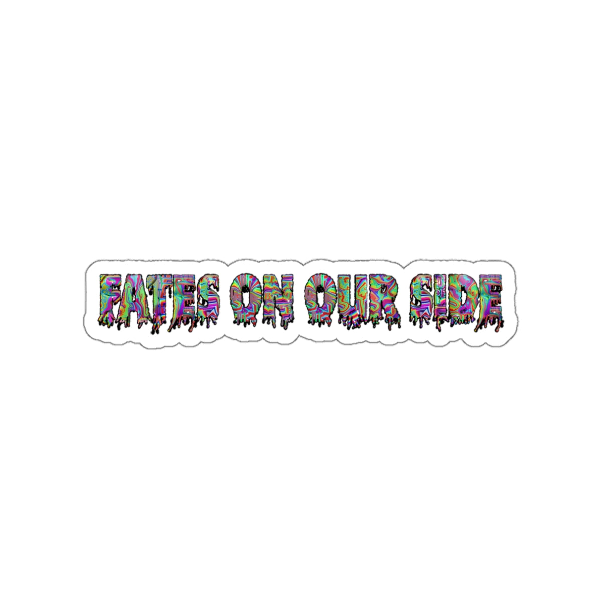 Fates On Our Side Acid Die-Cut Stickers
