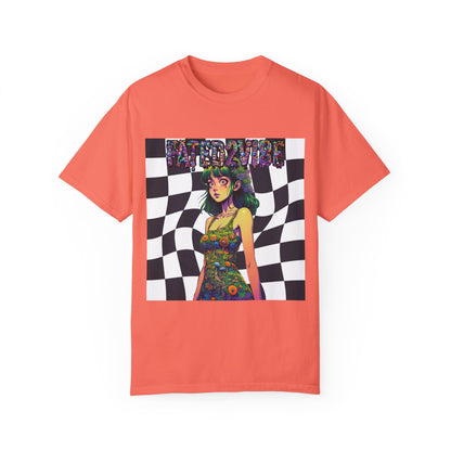 Fated2VIBE Checkered Print V2 - Unisex T-shirt