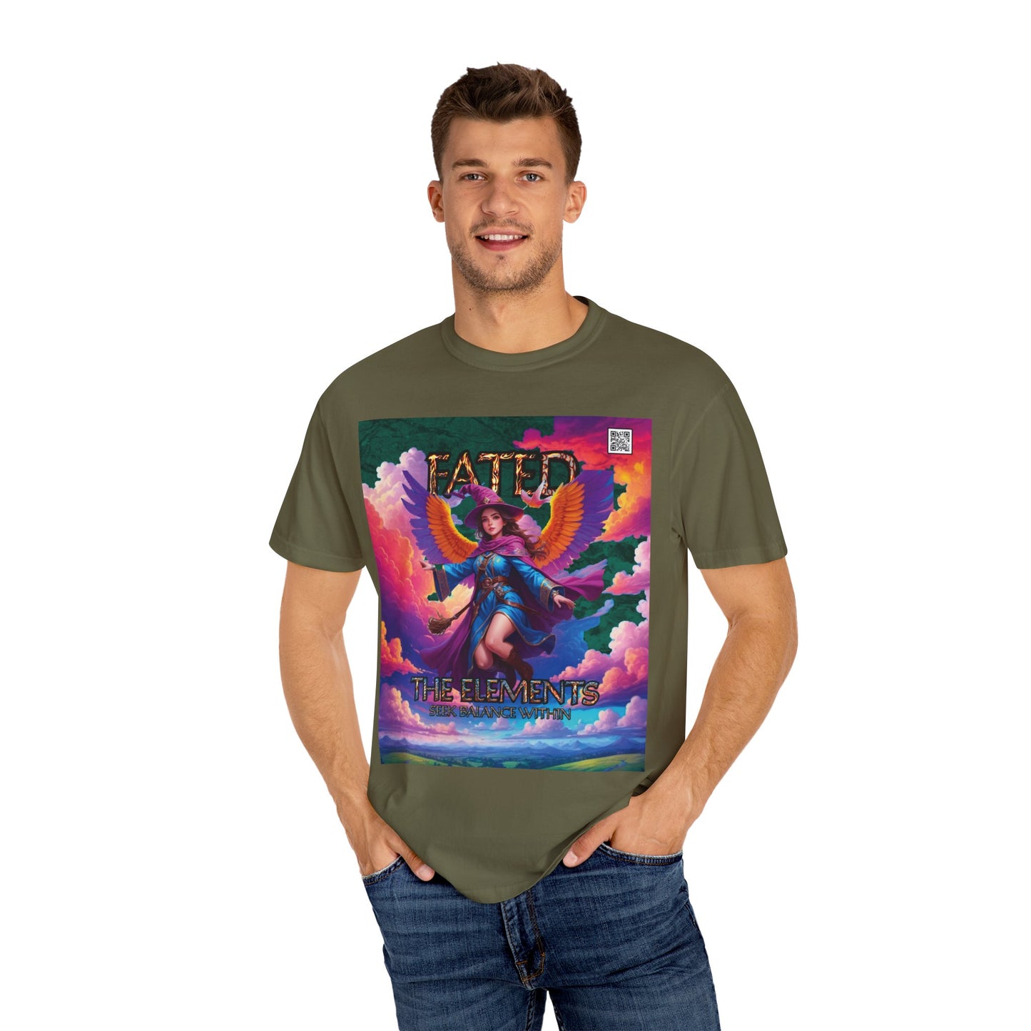 The Wizard - Earth - Fate and Magic - Unisex T-shirt