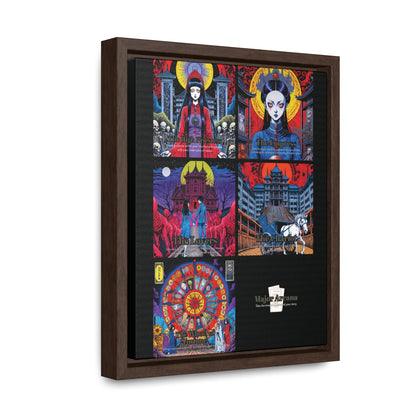 Major Arcana 2 of 4 - Framed Wall Art