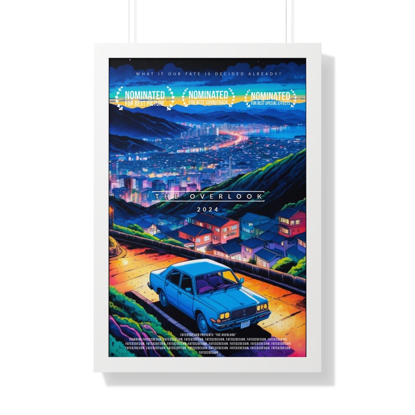 The Overlook What If Framed Vertical Poster