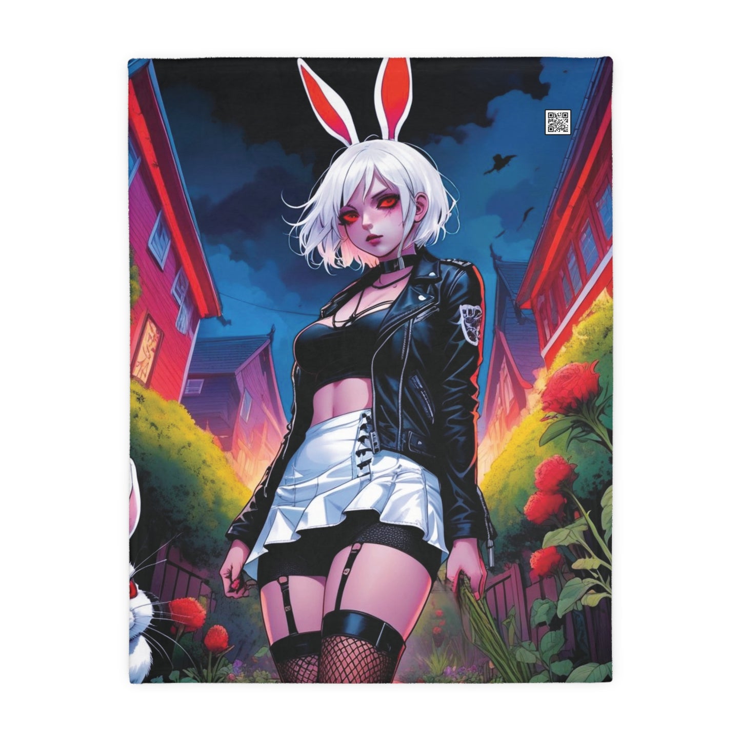 Far Out The Hare - Daydream - Double Sided Print Artwork Microfiber Blanket