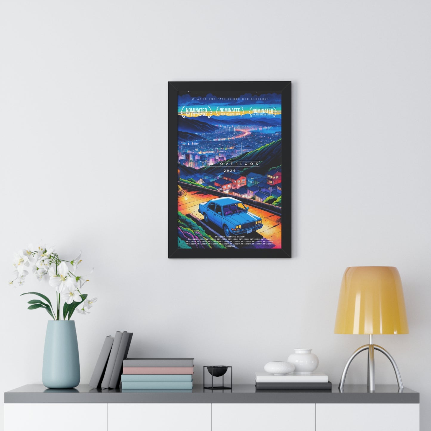 The Overlook What If Framed Vertical Poster