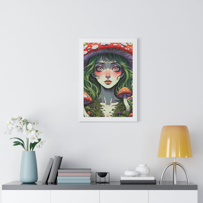 One With Nature - Framed Vertical Poster