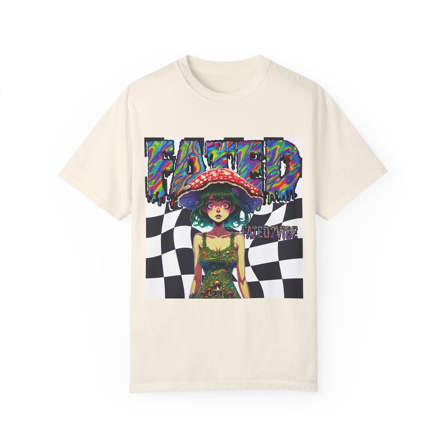 Fated2VIBE Checkered Print - Unisex T-shirt