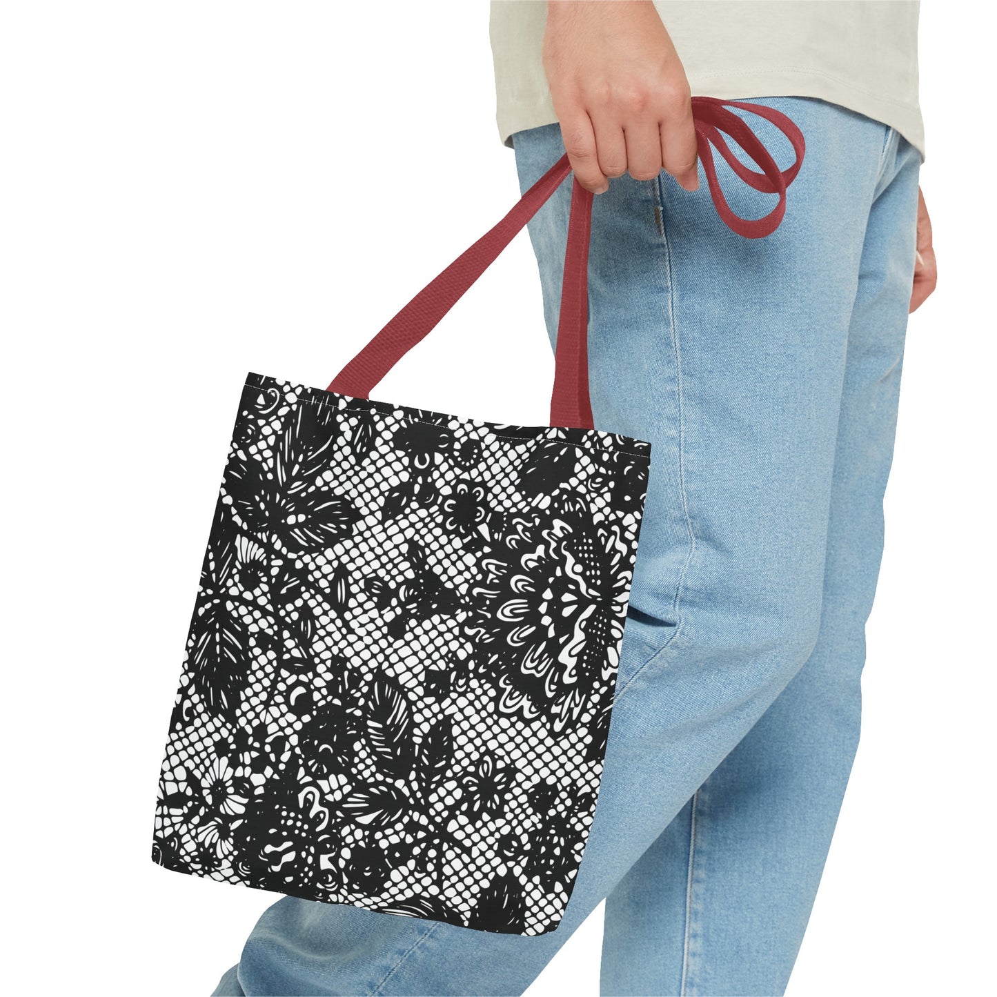 Just Flower Lace Tote Bag