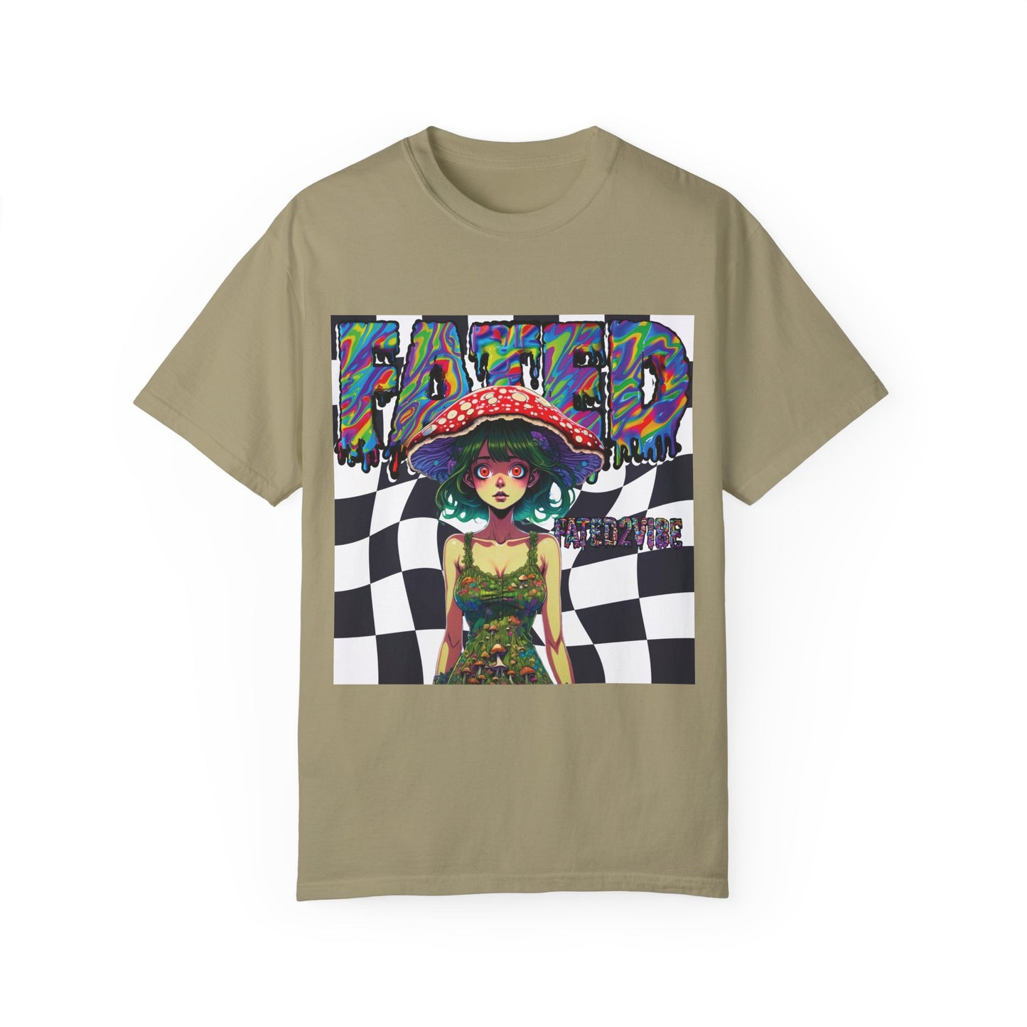 Fated2VIBE Checkered Print - Unisex T-shirt