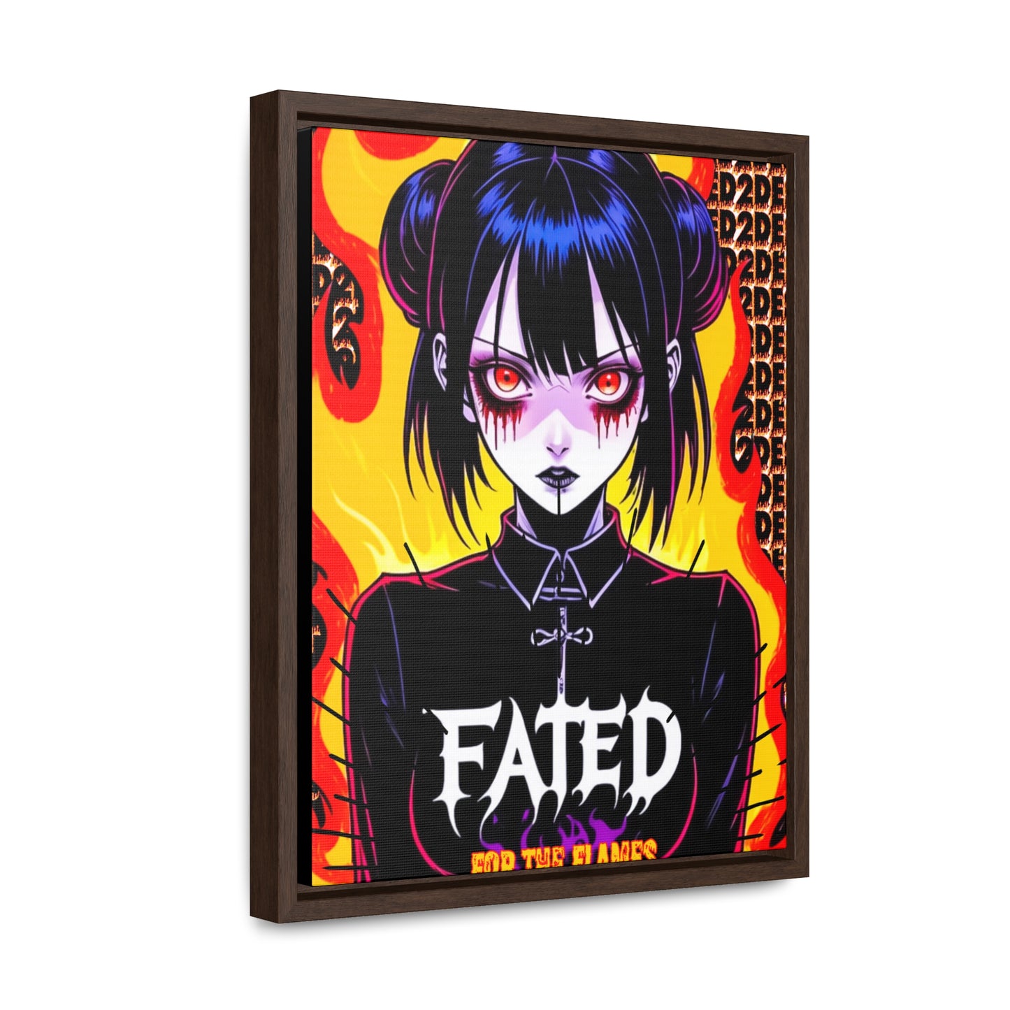 Fated For The Flames Framed Wall Art
