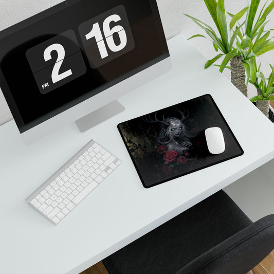 Silver - Ephemeral Love - Desk Mat