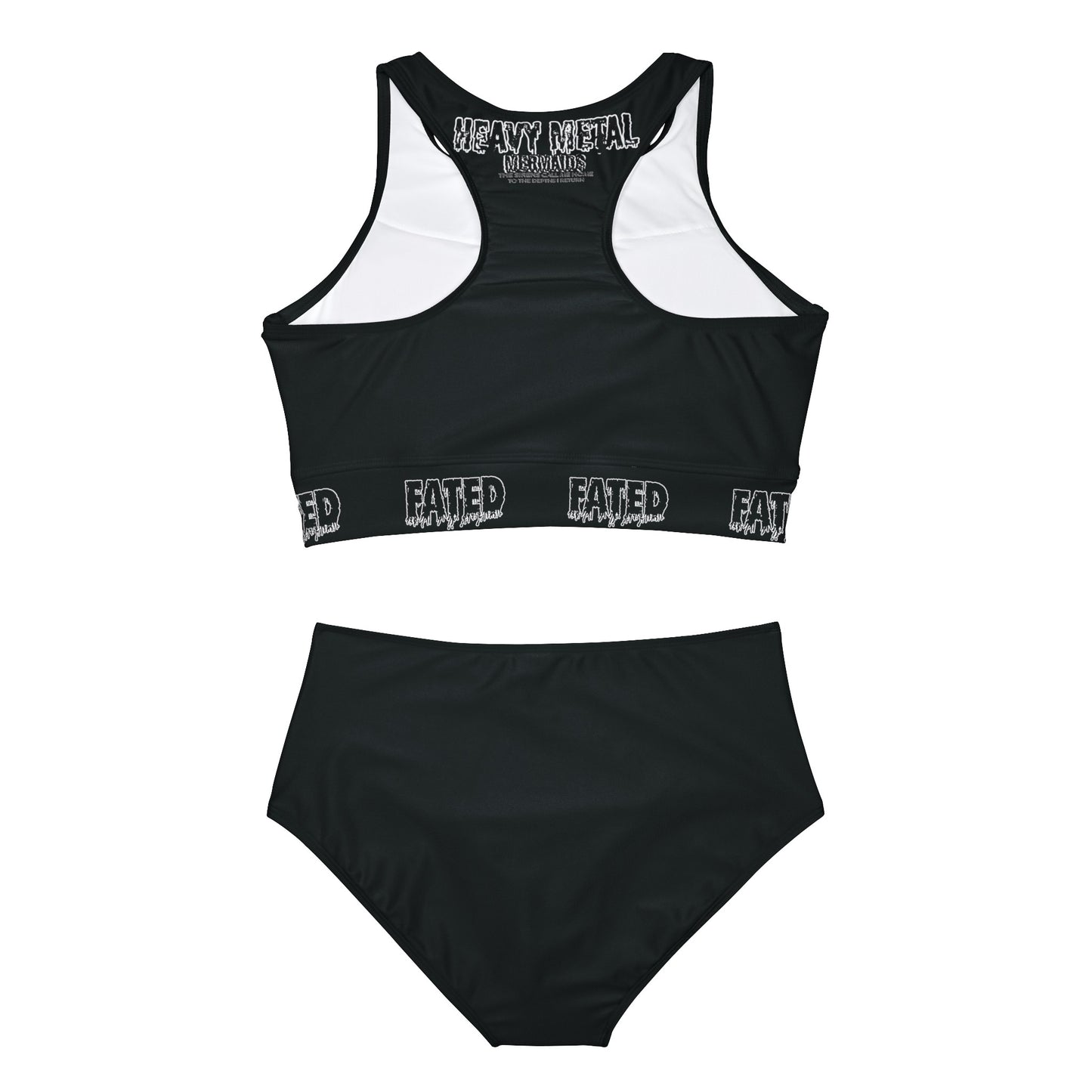 Metal Mermaids Simple - Sporty Bikini Set