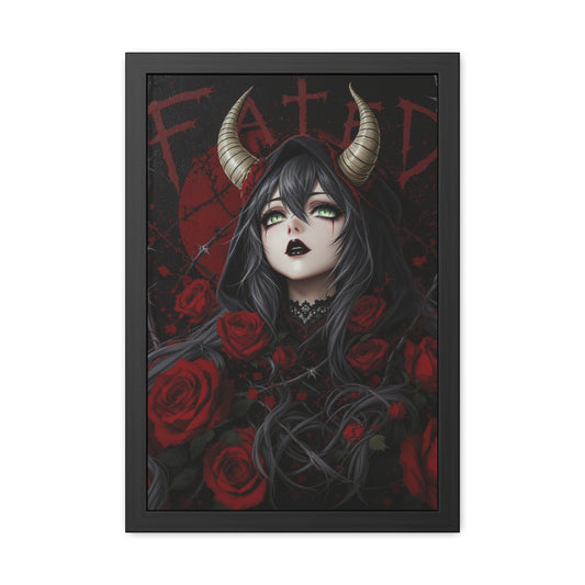 Thorns - Ephemeral Love Framed Poster - Fated Art Print