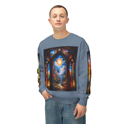 Prosperity - Divine Tragedy - Unisex Lightweight Crewneck Sweatshirt