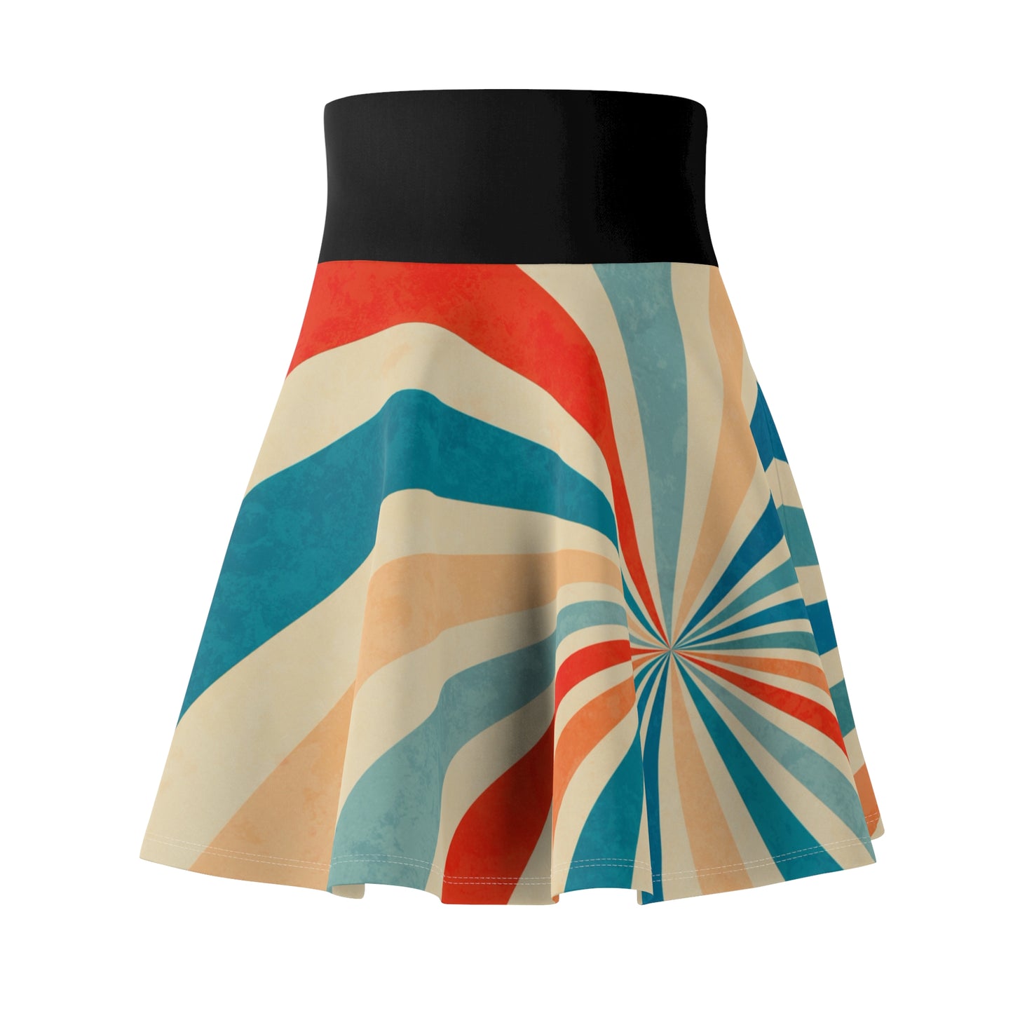 Split Spiral Alice Women's Skater Skirt