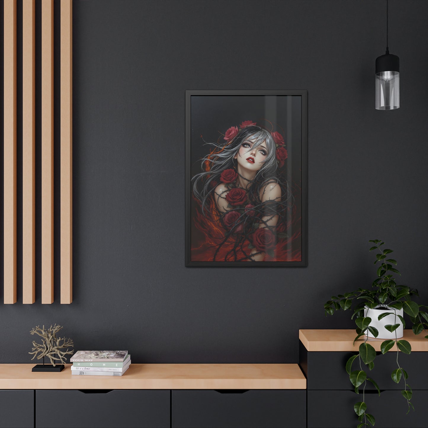 Roses - Ephemeral Love Framed Poster - Fated Art Print