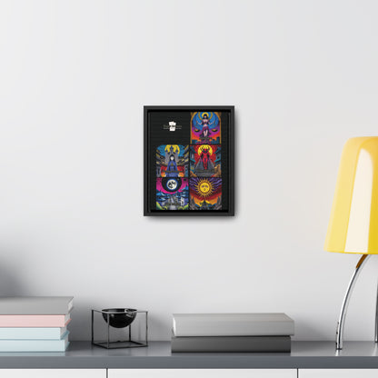 Major Arcana 3 of 4 - Framed Wall Art