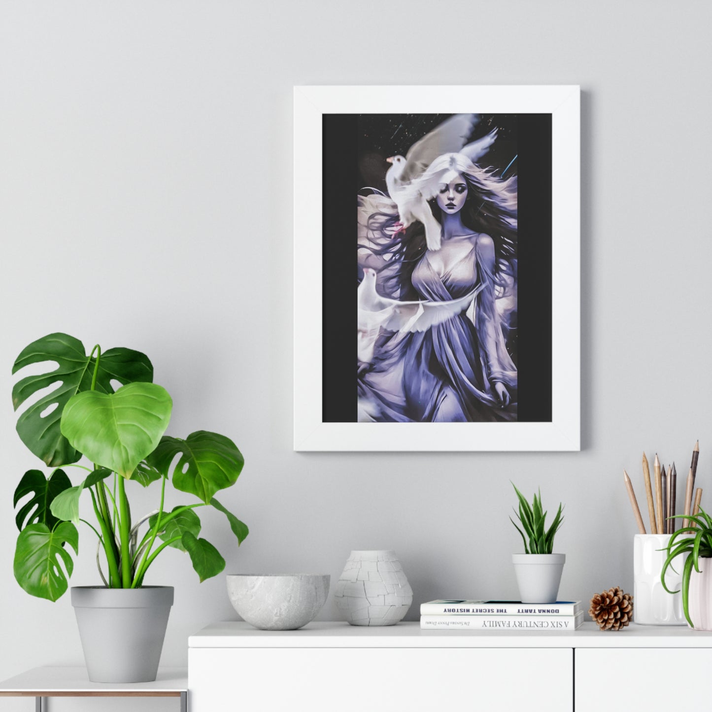 Elegance - Framed Vertical Poster