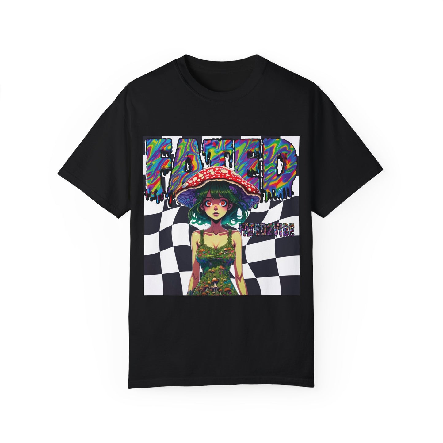 Fated2VIBE Checkered Print - Unisex T-shirt