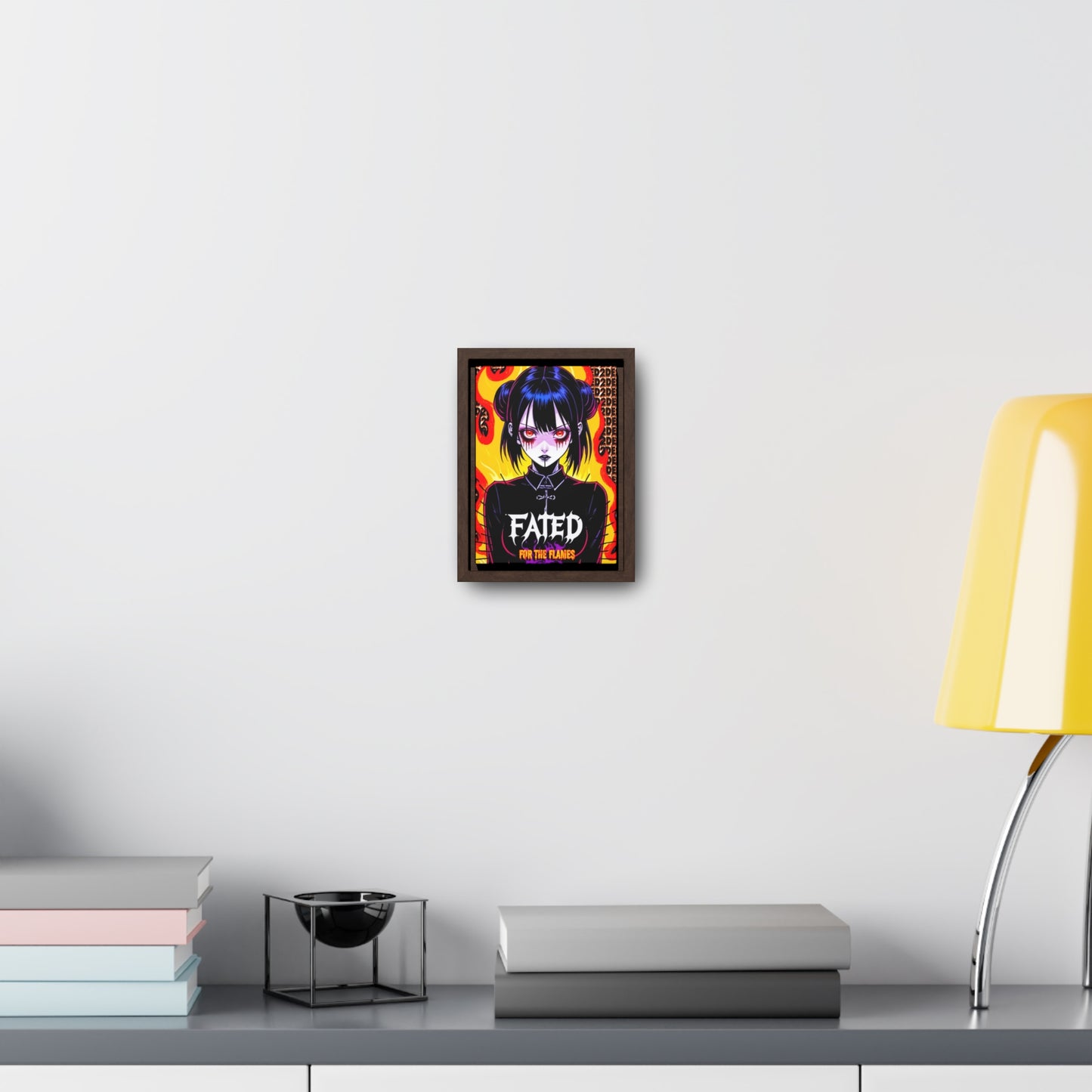 Fated For The Flames Framed Wall Art