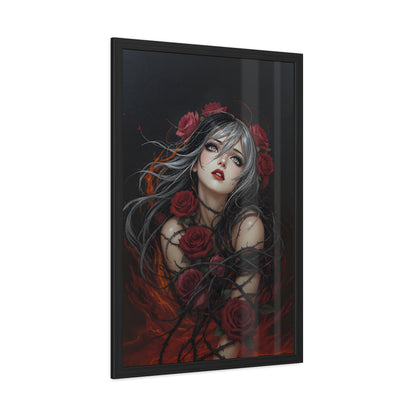 Roses - Ephemeral Love Framed Poster - Fated Art Print