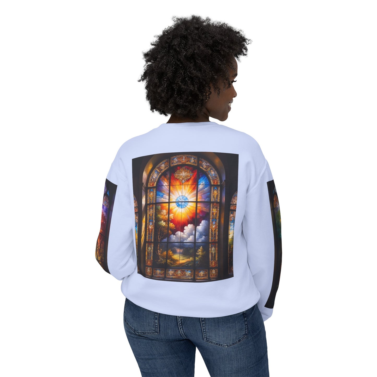 Prosperity - Divine Tragedy - Unisex Lightweight Crewneck Sweatshirt