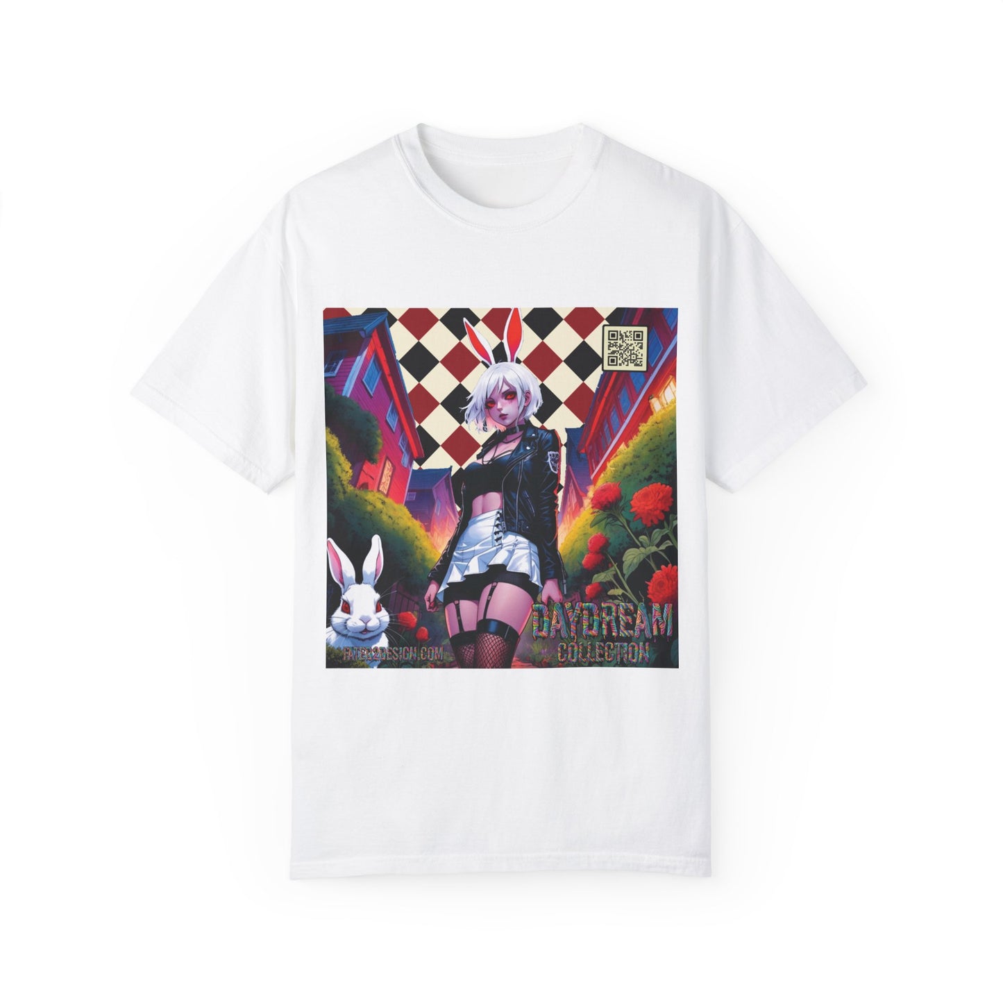 Black and Red V2 Checkered The Daydream Collection - Unisex T-shirt