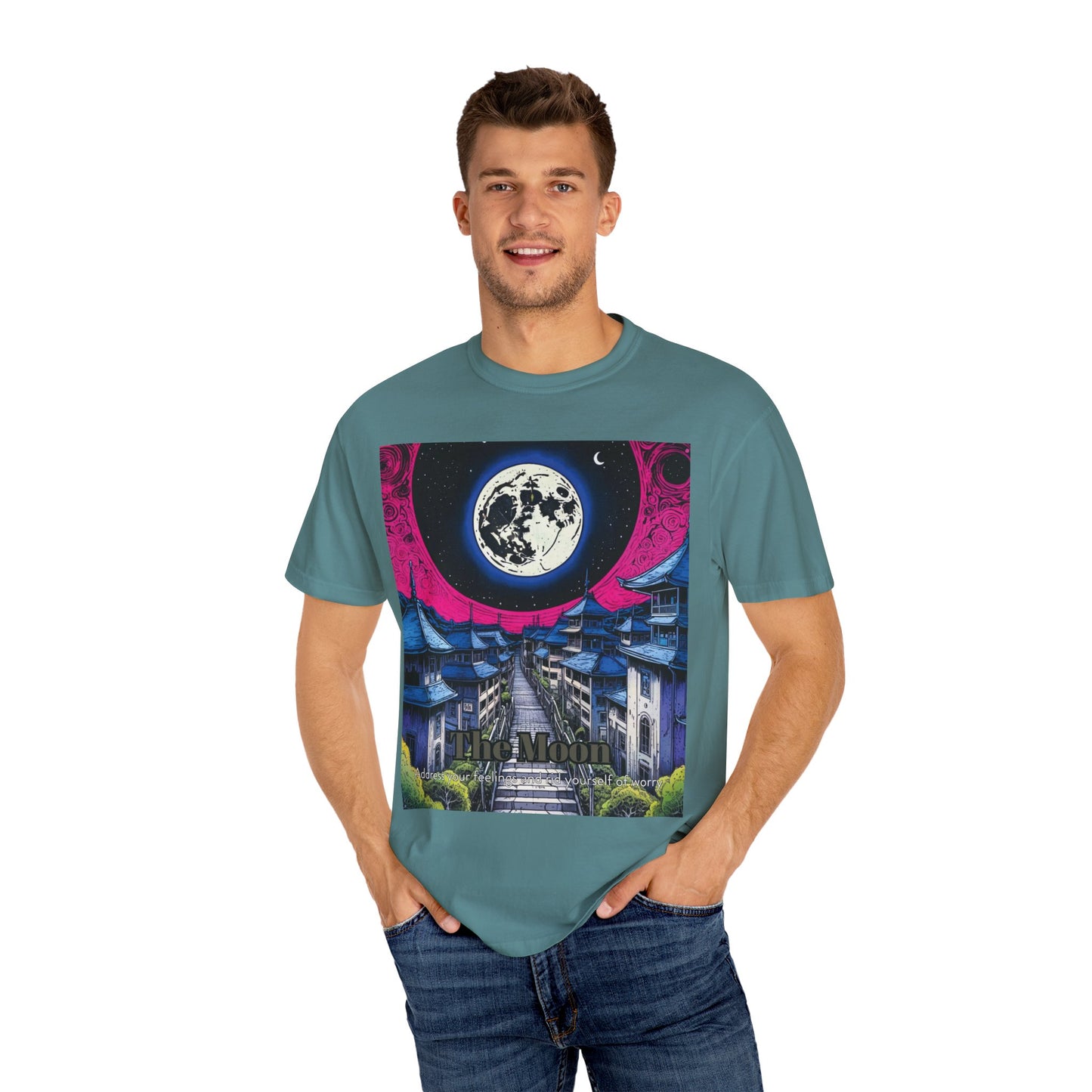 The Moon Major Arcana - Poster - Unisex T-shirt
