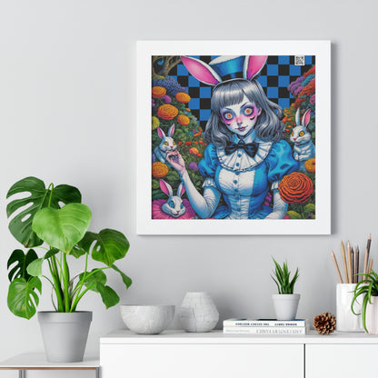 Alice Daydream V2 - Framed Vertical Poster