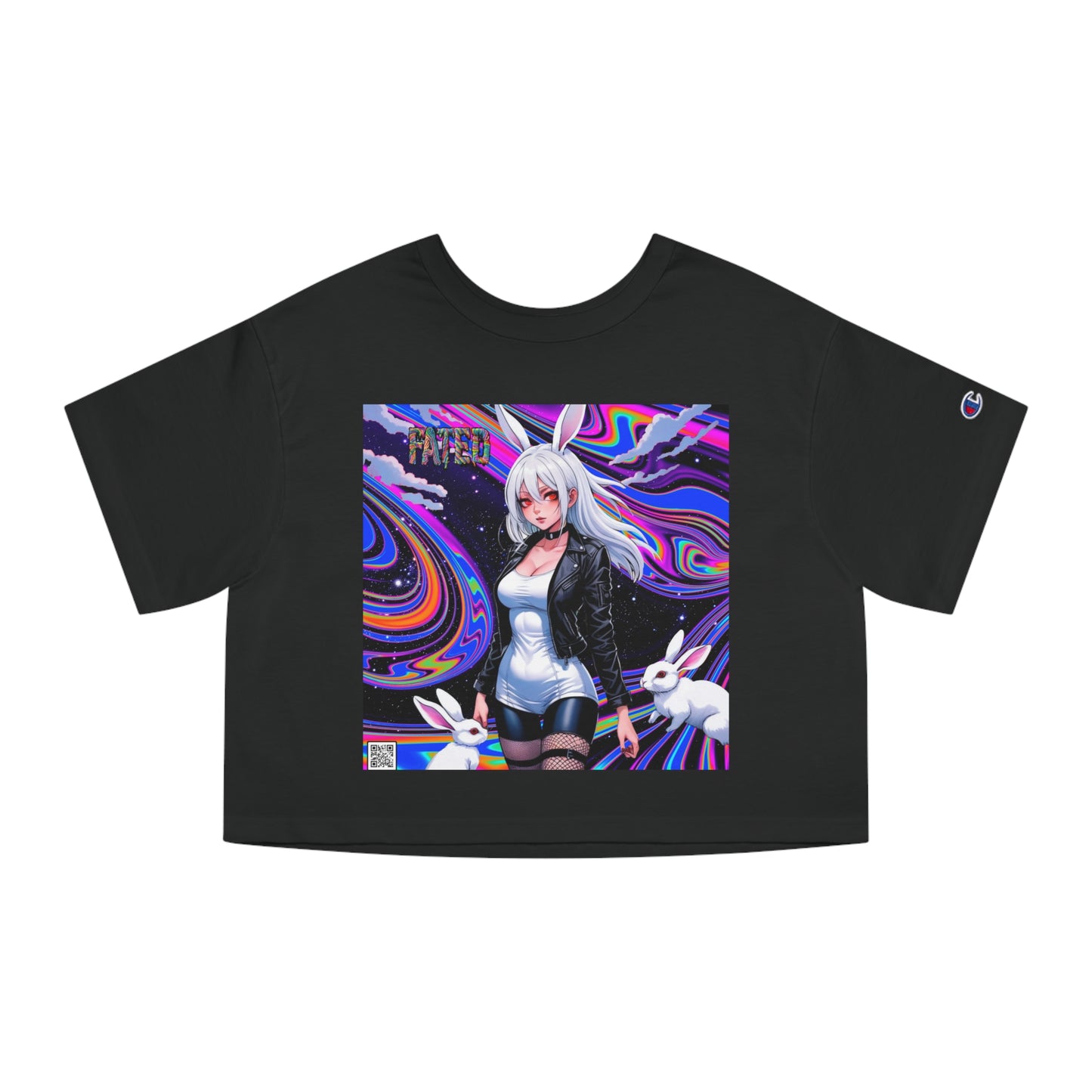 Far Out Daydream Champion Cropped T-Shirt