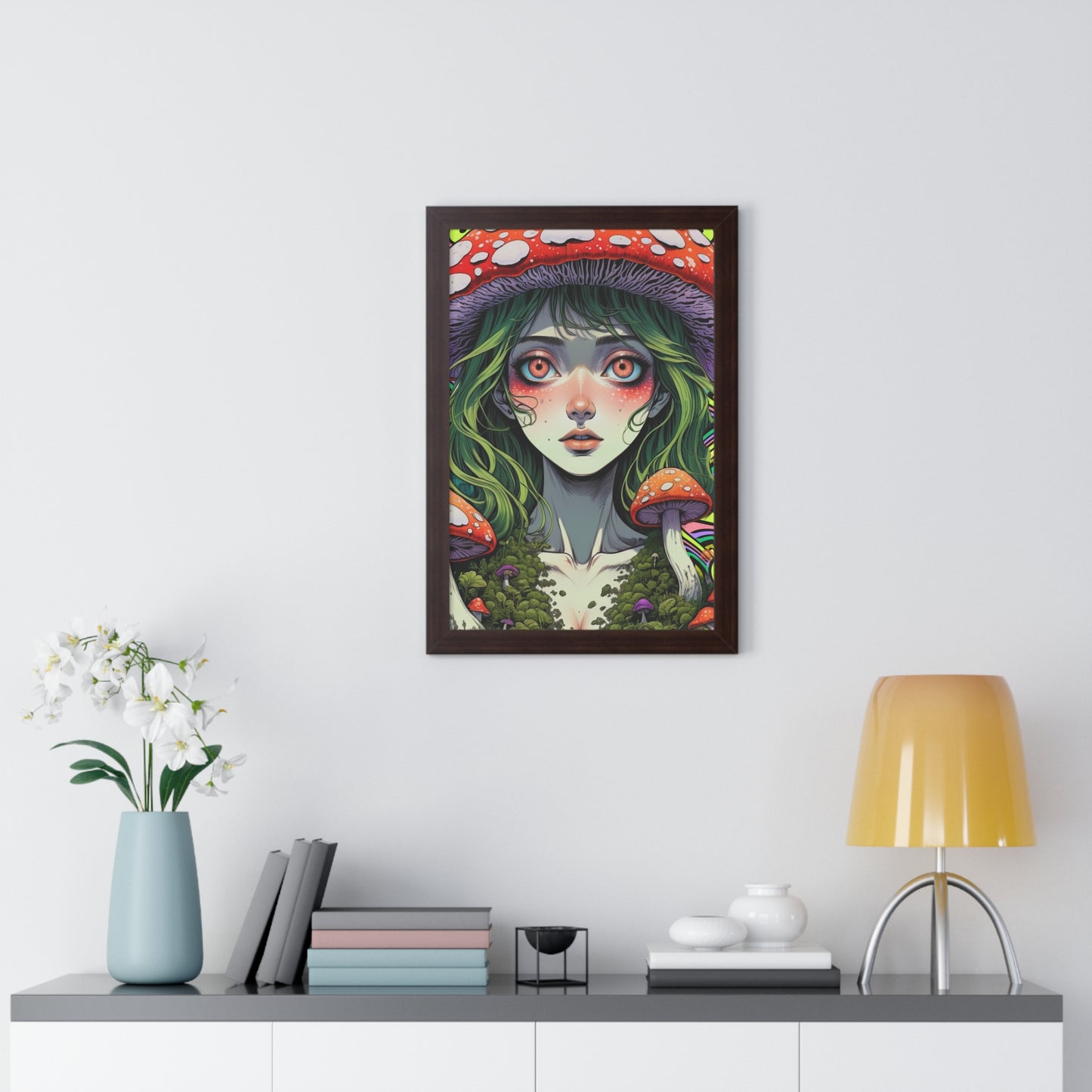 One With Nature - Framed Vertical Poster