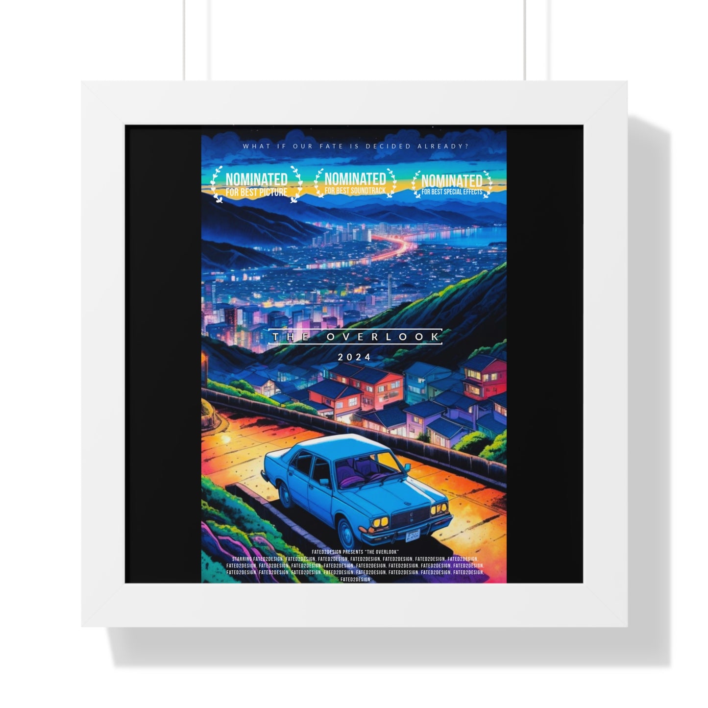 The Overlook What If Framed Vertical Poster