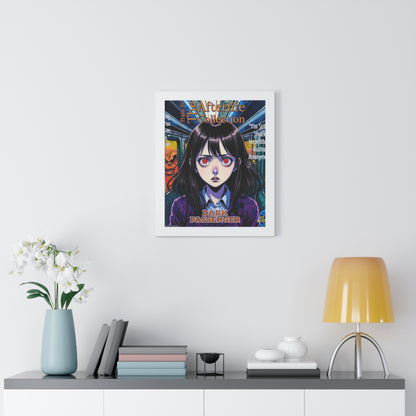 Train To The Afterlife B4 Framed Vertical Poster