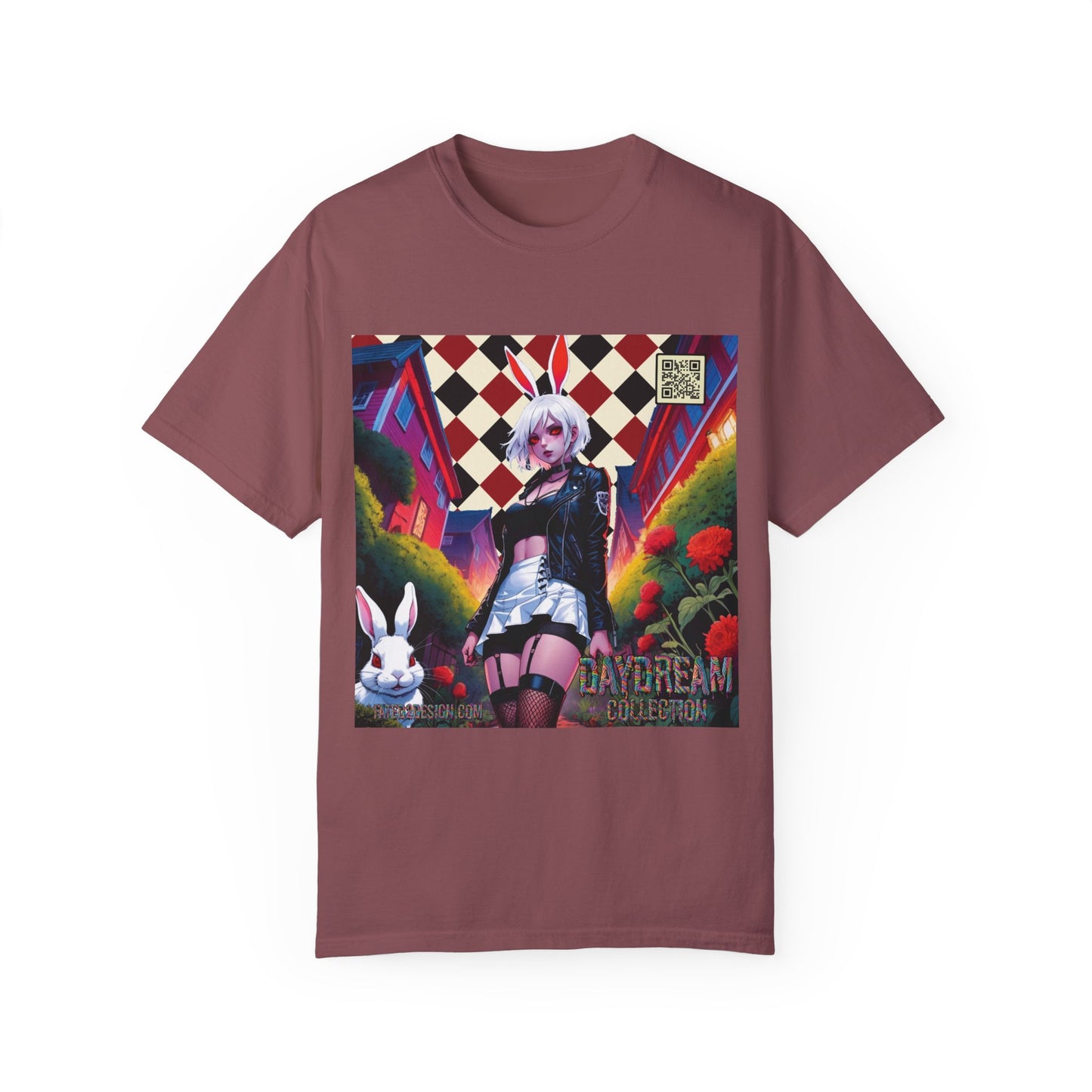 Black and Red V2 Checkered The Daydream Collection - Unisex T-shirt