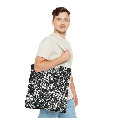 Just Flower Lace Tote Bag