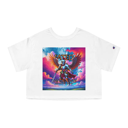 The Knight - Fate and Magic - Champion Cropped T-Shirt