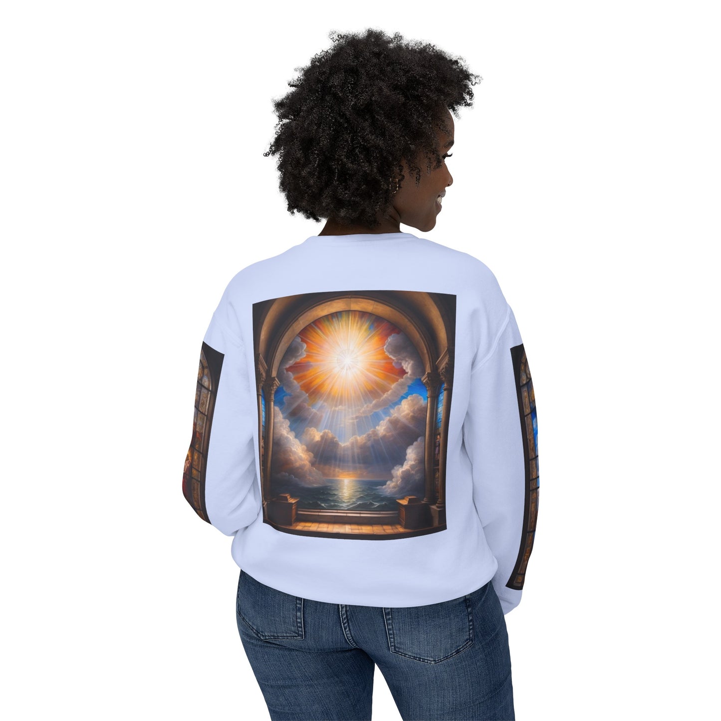 Virtue - Divine Tragedy - Unisex Lightweight Crewneck Sweatshirt