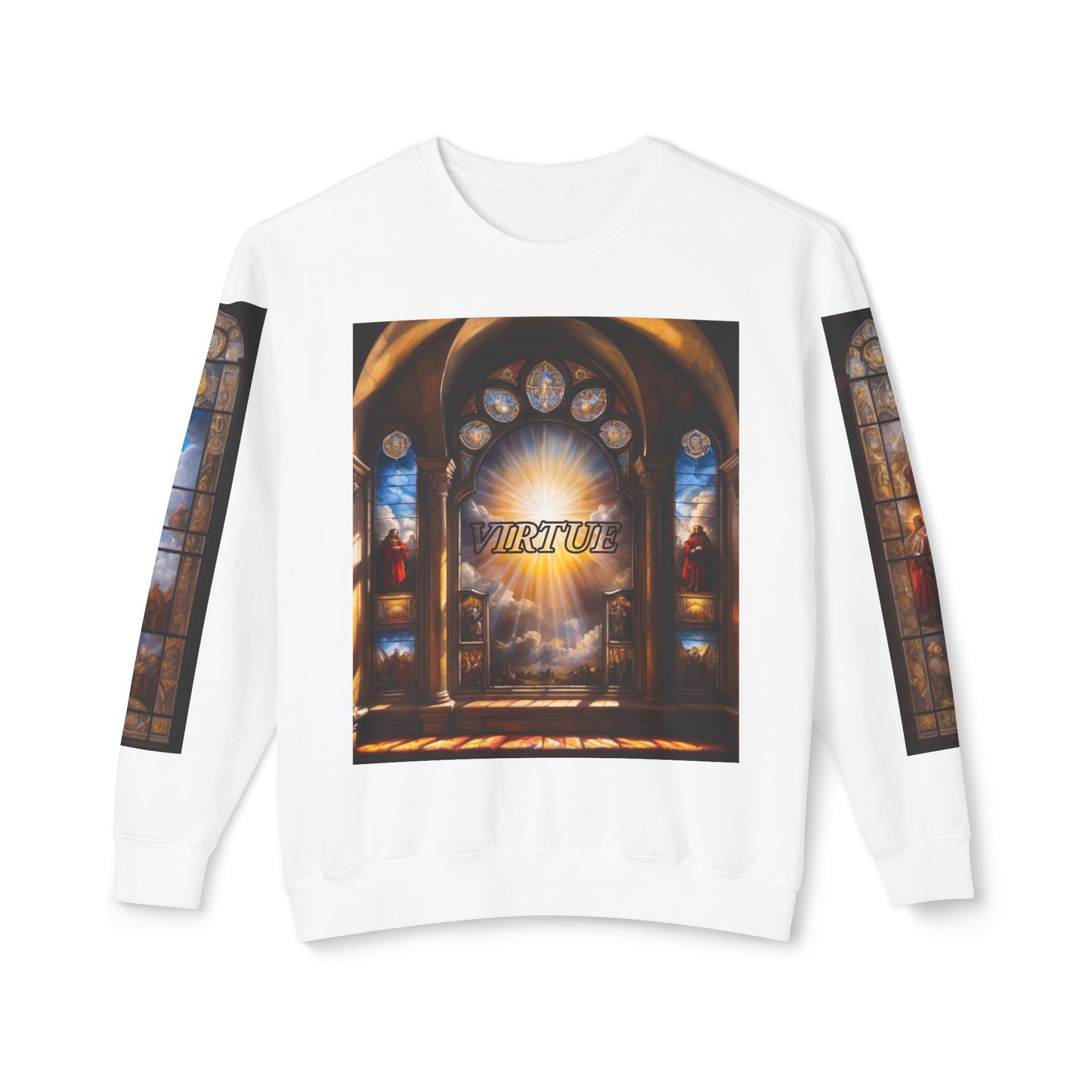 Virtue - Divine Tragedy - Unisex Lightweight Crewneck Sweatshirt