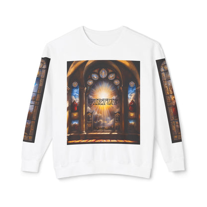 Virtue - Divine Tragedy - Unisex Lightweight Crewneck Sweatshirt