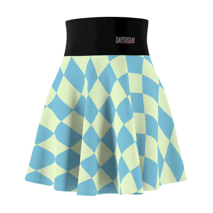 Light Blue Daydream Alice Women's Skater Skirt