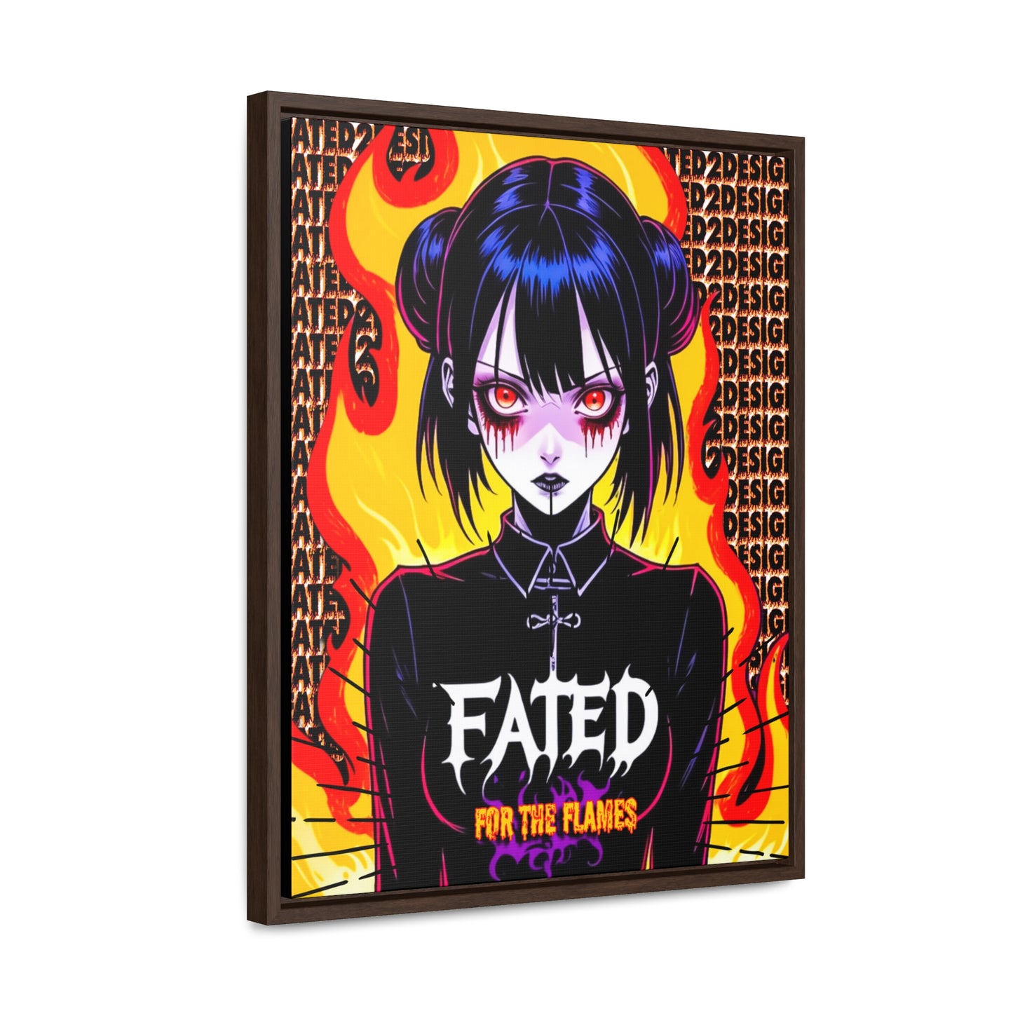 Fated For The Flames Framed Wall Art