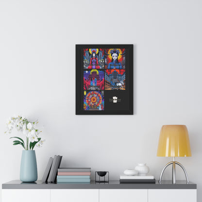 Major Arcana 2 of 4 Framed Vertical Poster