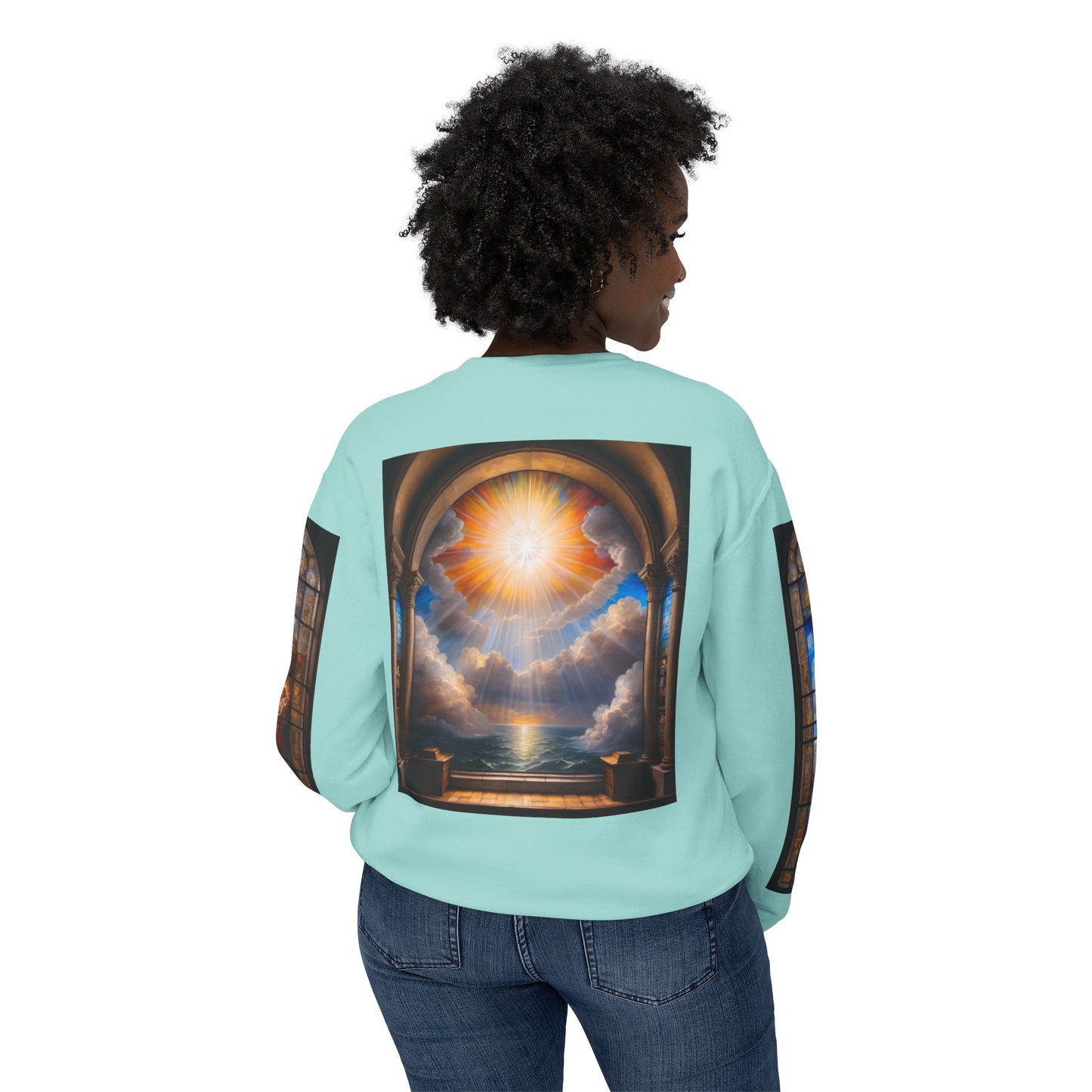 Virtue - Divine Tragedy - Unisex Lightweight Crewneck Sweatshirt
