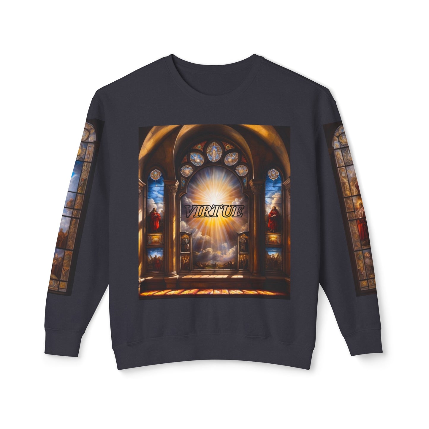 Virtue - Divine Tragedy - Unisex Lightweight Crewneck Sweatshirt
