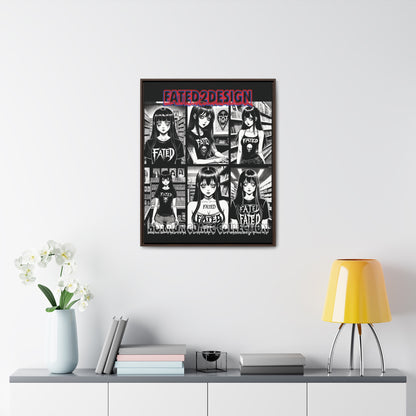 Horror Comic Collection Framed Wall Art
