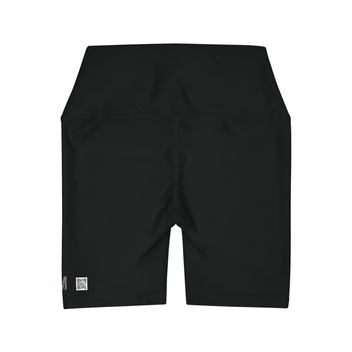 Blackout Daydream Alice High Waisted Yoga Shorts